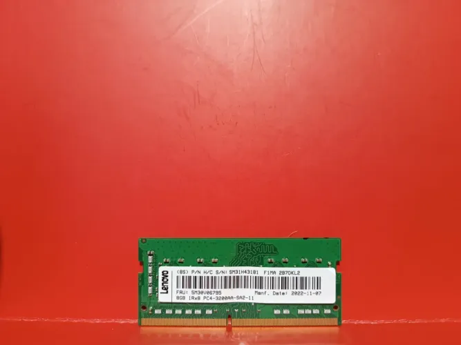 Memória Lenovo 8gb notebook