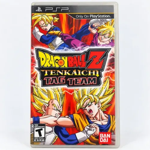 Dragon Ball Z Tenkaichi Tag Team PSP Original Completo Bandai