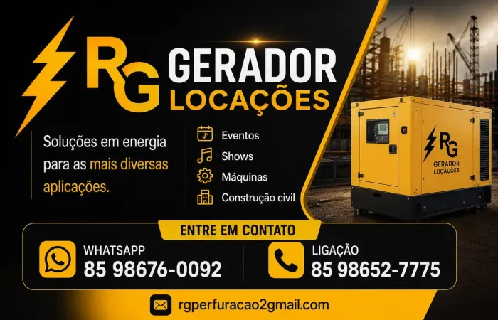 Locação de gerador