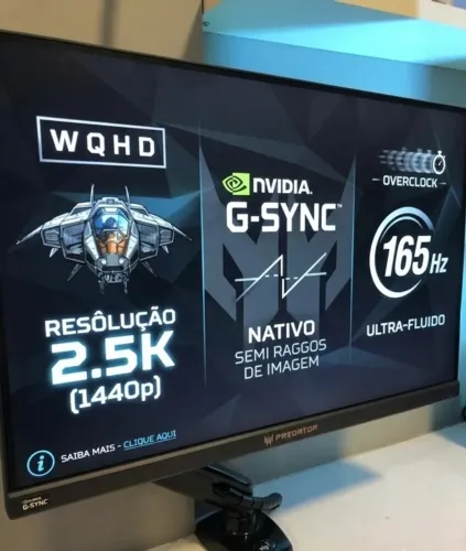 Monitor Gamer Acer Predator XB241YU de 23,8? 2K