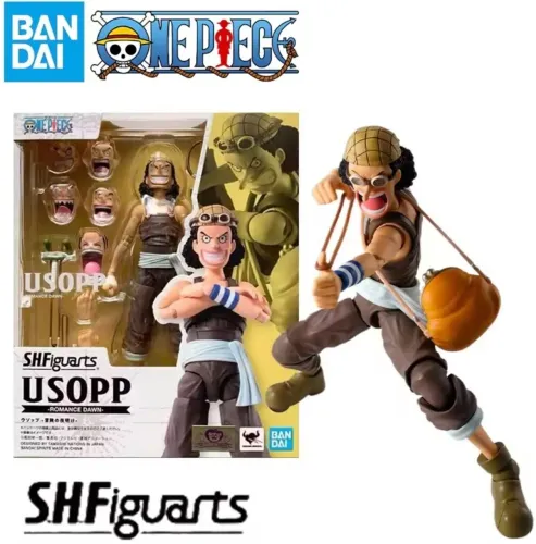 Usopp - One Piece - S.H.Figuarts Bandai - NOVO