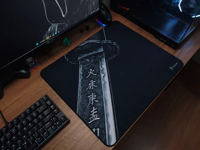 Mousepad Gamer Apex Control 49x42 Titorion