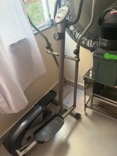 Eliptico kikos semi novo divido no cartão com juros da maquininha