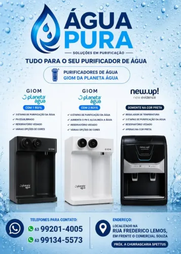 Purificador de água 