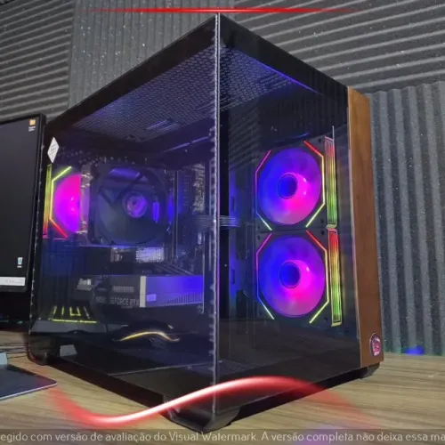 PC Gamer Ryzen 7 5700X RTX 5060 32GB 512GB NVMe B550 ARGB