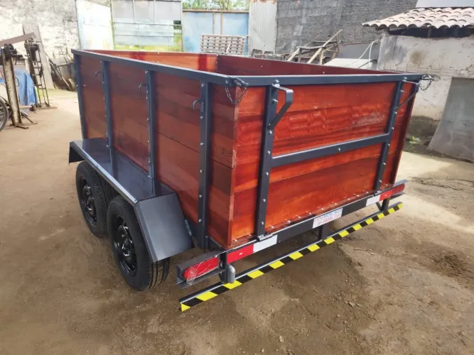 Carroça de 2 eixo fazendinha 