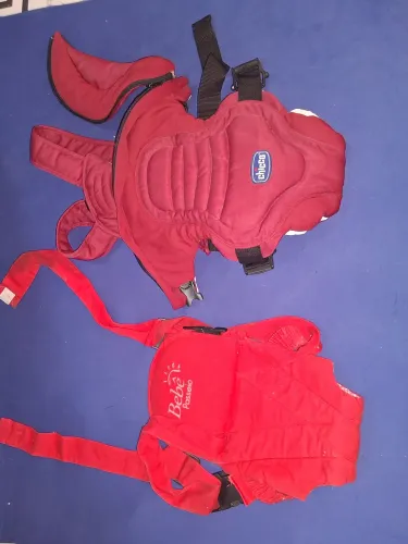 Kit 2 Cangurus para Bebê Passeio - Chicco Soft & Dream + Bebê Passeio (Lote)