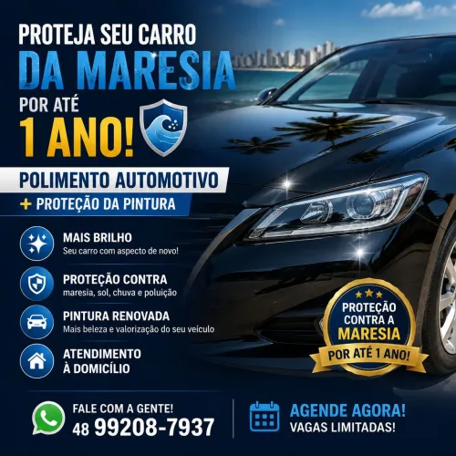 Polimento Automotivo + Proteção da Pintura! VAMOS ATÉ VOCÊ!