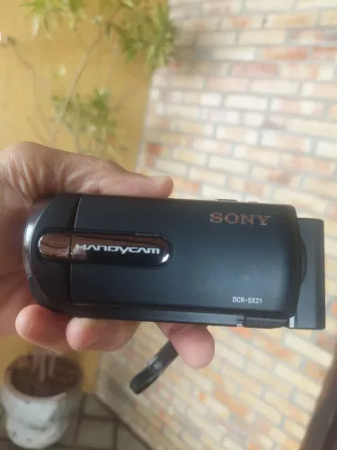 FILMADORA SONY HANDYCAM DCR SX21 IMPECÁVEL !