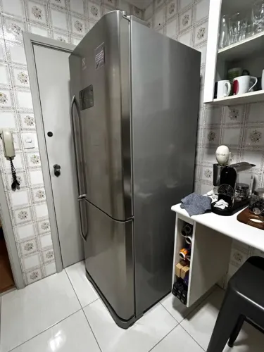 Geladeira Eletrolux Duplex Inverse Inox - DB52X - 454 litros - 220v