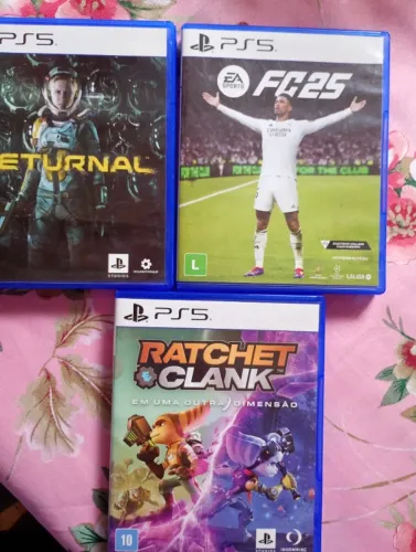Três jogos ps5 promoção 