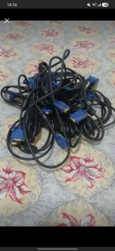 Vende-se cabo vga<br>12 reais cada um