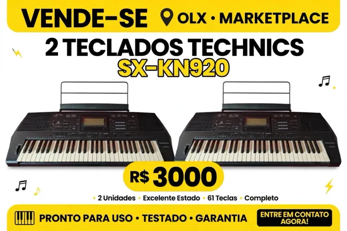 Teclados Technics SX-KN920