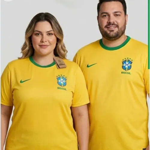 Camisa no Dryfit seleção brasileira