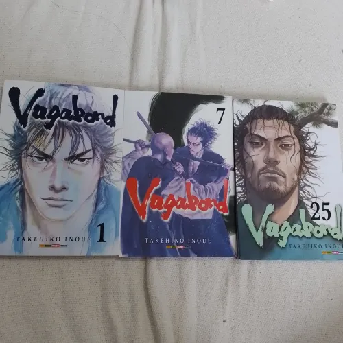 Vagabond (mangá Panini) n 1, 7 e 25