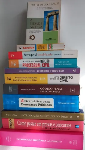 Livros Direito/Concursos (A PARTIR DE R$ 15).