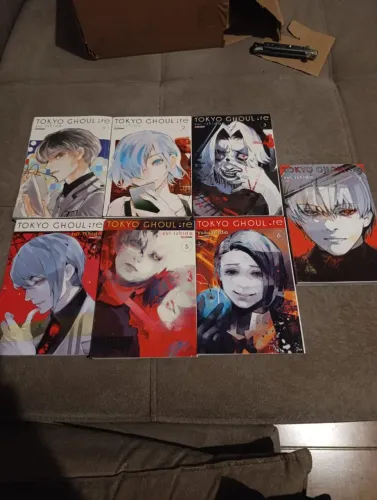 Tokyo ghoul re 1  ao 7 (reimpressao)