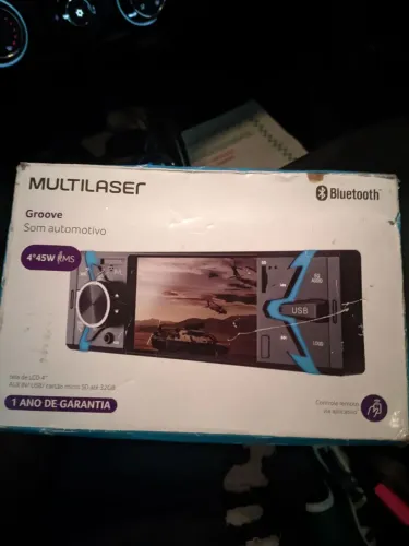 Som automotivo multilaser