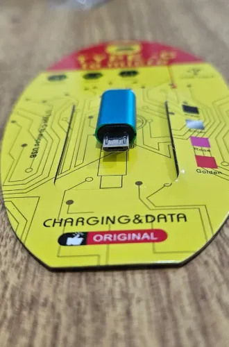 Adaptador OTG Tipo C Para V8 (Micro USB) Celular- Entrega