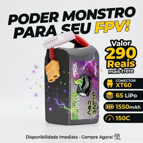 Bateria Lipo Ovonic 1550mah 150C.