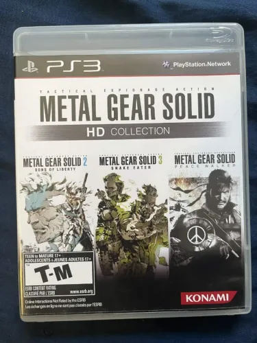 Metal Gear Solid: HD Collection PS3 - MGS 2 + MGS 3 + MGS Peace Walker