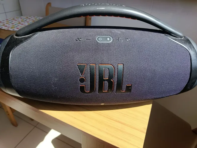 Caixa de Som Bluetooth JBL Boombox 3 Preto<br>