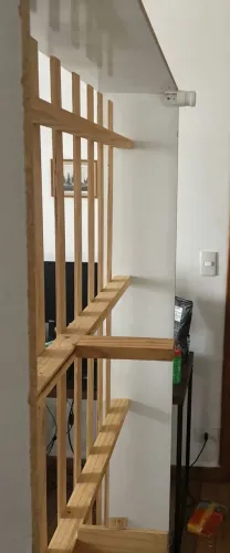 Cama de casal padrão em MDP