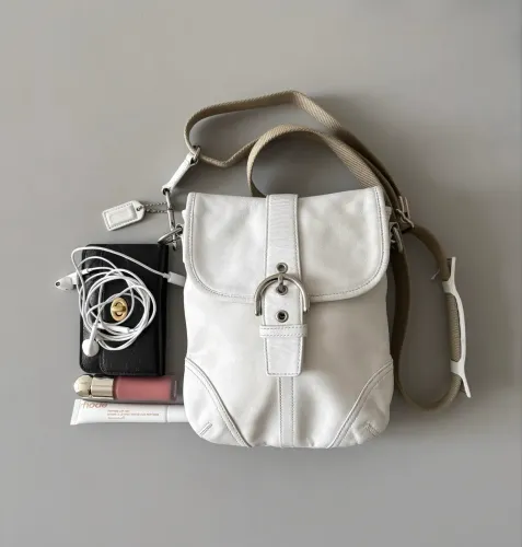 Bolsa Coach Ivory vintage