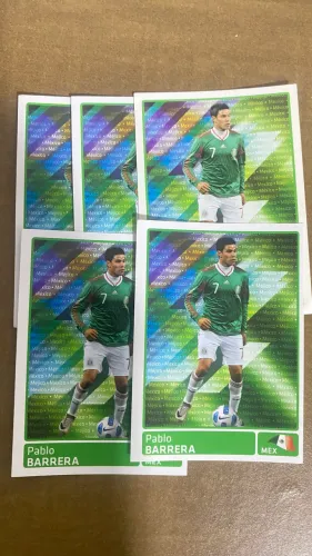 Figurinha Copa América 2011 - Pablo Barrera 