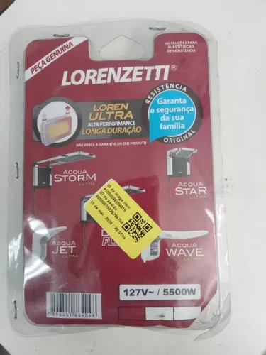 Resistência Lorenzetti Loren Ultra 127V/5500W