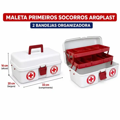 Maleta Primeiros Socorros Arqplast