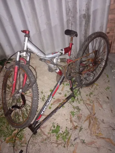 Troco por roda traseira completa+ bagageiro