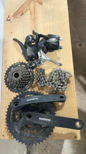 Kit Shimano Tourney em até 6x s/juros