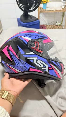 Capacete ASX em ótimo estado