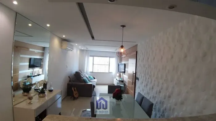 Alugo lindo apartamento mobiliado com 2 dormitórios no Itararé em SV!!!