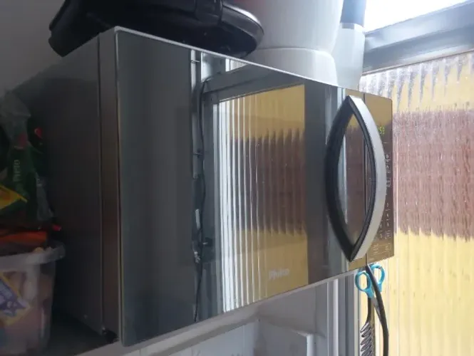 Microondas inox espelhado 