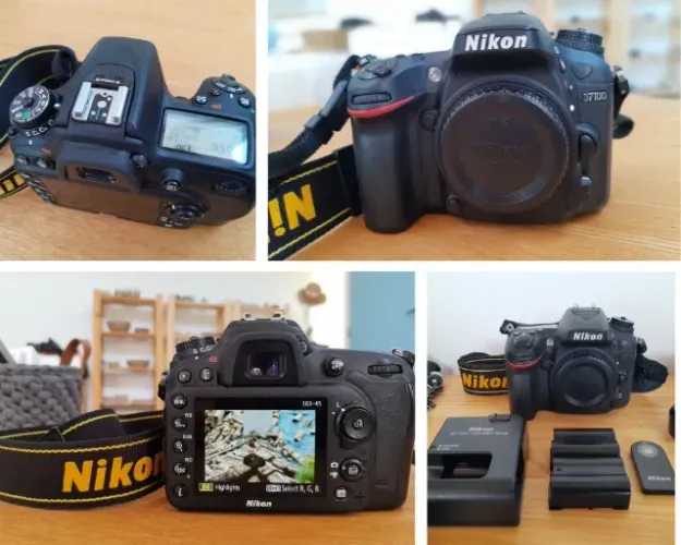 Conjunto Câmera Digital Nikon D7100 + 4 Lentes + 2 filtros + Acessórios
