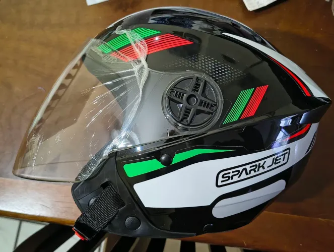 Capacete EBF Spark Jet Aberto - 56 - NOVO NA ETIQUETA 