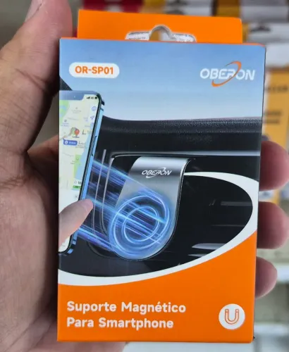 SUPORTE MAGNETICO P/ SMARTPHONE REF.: OR-SPO<br>