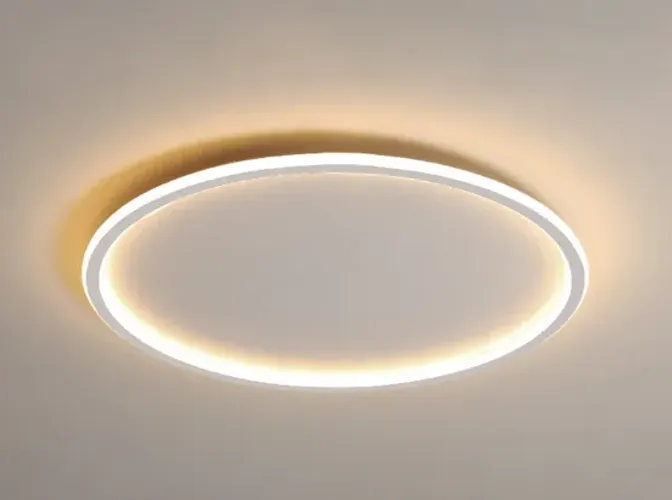 Plafon Opus LED Telaio 20 watts 3000K Bivolt Ø315x45mm Branco OPS 83601