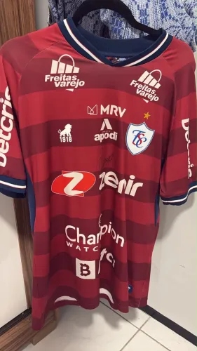 Camisa do Fortaleza, Pici red - usada em jogo