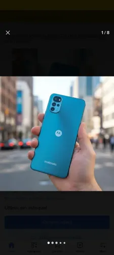 Motorola G22 Azul com 128gb e carregador 