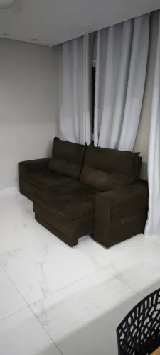 Sofa 4 lugares Marrom