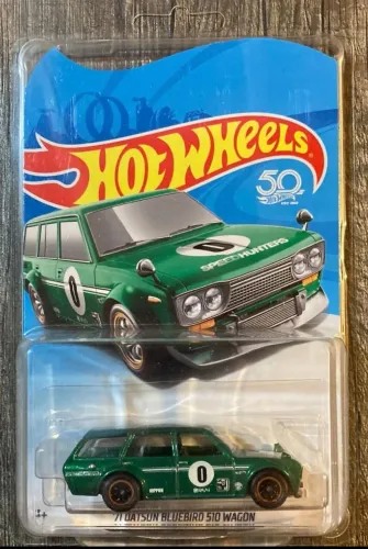 Hot Wheels Legends Tour - Datsun Bluebird 510 Wagon 1971 - Verde - 2018 - Novo