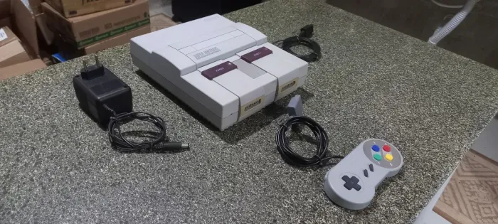 Super Nintendo completo funcionando 100%