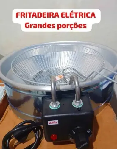 Fritadeira elétrica profissional Cobra 7L