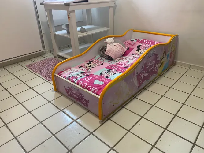 Cama infantil das princesas