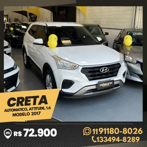 Hyundai Creta Attitude 1.6 16V Flex Aut. 2017