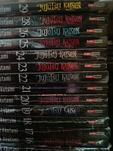 Manga Jujutsu Kaisen coleção completa do 0 ao 30