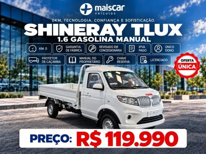 Shineray TLux 1.6 16V Mec. 2026